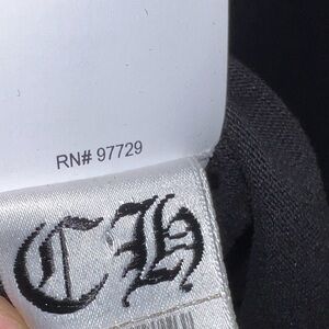 Chrome Hearts Black Tee with Iconic Logo